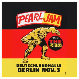 Concert poster from Pearl Jam - Deutschlandhalle, Berlin, Germany - Nov 3, 1996