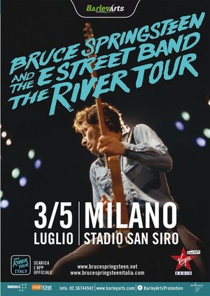 Concert poster from Bruce Springsteen - San Siro, Milano, Italy - Jul 3, 2016