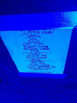Setlist photo from Mudhoney - Bowery Ballroom, New York, NY, USA - May 12, 2013