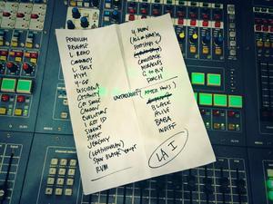 Setlist photo from Pearl Jam - Los Angeles Sports Arena, Los Angeles, CA, USA - Nov 23, 2013