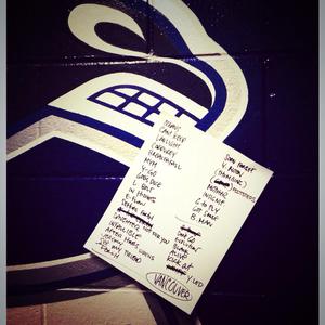 Setlist photo from Pearl Jam - Rogers Arena, Vancouver, BC, Canada - Dec 4, 2013