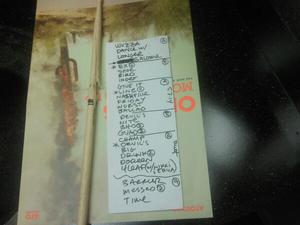 Setlist photo from Old 97's - Crescent Ballroom, Phoenix, AZ, USA - 7. May 2014